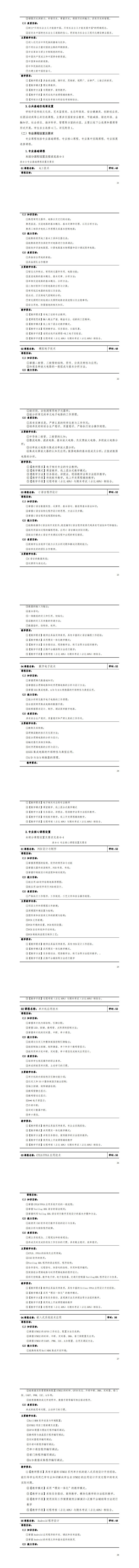 569vip威尼斯游戏2023级应用电子技术专业人才培养方案20230904---定稿_25-32.jpg